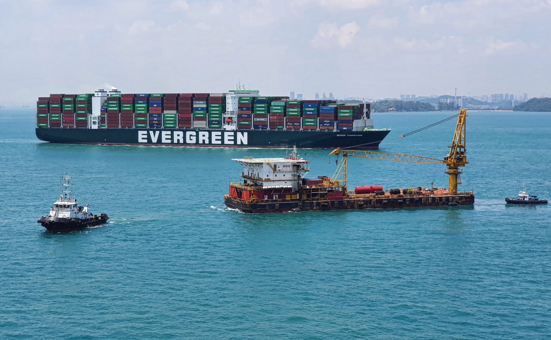 Marine Salvage & Crane Barge Operations